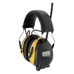 Gs181r Dab Headset Voor Gehoorbescherming Am/Fm Radio Met Geluidsreductie