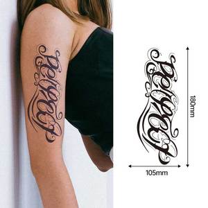 Eco Friendly Temporary <b>Tattoo</b> Sticker Waterproof Body Art Henna Style <b>Paper</b> Decal for Wholesale Party Festival Event Use - Product Image 2