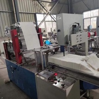 Machine d'impression de serviettes en papier entièrement automatique contrôlée par PLC avec pompe et moteur