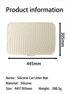 High-quality Eco-friendly <strong>Silicone</strong> <strong>cat</strong> <strong>Litter</strong> Pad, a Pet Home-use Pad, for Cleaning and Hygiene. - Product Image 4
