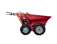 MD250 Honda Benzinmotor Mini-Dumper 128kg Leichtgewichtiger Landwirtschafts-Radlader mit Hocheffizienter Entladefunktion