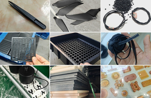 Gray <b>ABS</b> Resin Granules Plastic Pellets for Injection and Extrusion - Product Image 2