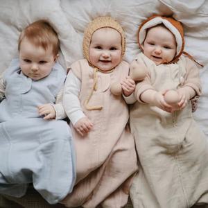 Alam musim panas katun bayi Kantung tidur, kantong tidur bayi baru lahir, kantong tidur bernapas 2 lapisan - Product Image 6