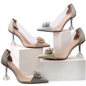 سعر المصنع مباشرة الأكثر شعبية مخصص حجم مثير الرسمي رخيصة حذاء نسائي بكعب عالٍ مضخات أحذية للنساء السيدات