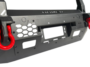 Parachoques delantero de barra de toro de acero para Toyota Hilux <span class=keywords><strong>Vigo</strong></span> 2005-2011 | Winch Ready & Fog Light Holes - Product Image 2