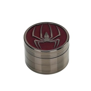 Broyeur à fumée en alliage de zinc 52 mm, motif araignée doré, quatre couches, broyeur manuel en métal, best-seller du fabricant - Product Image 4