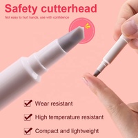 Stylo forme lame couteau utilitaire coupe-papier diamant peinture outils accessoires Art papier céramique Cutter