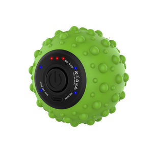 Balle de massage vibrante électrique rechargeable portable pour le fitness, le yoga, le Pilates et la physiothérapie avec étui en silicone - Product Image 3