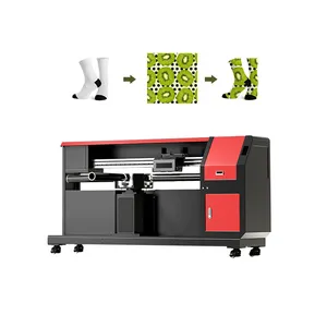 360 kaus kaki mulus mesin cetak Digital kustom 3D sublimasi Printer Inkjet untuk kaus kaki