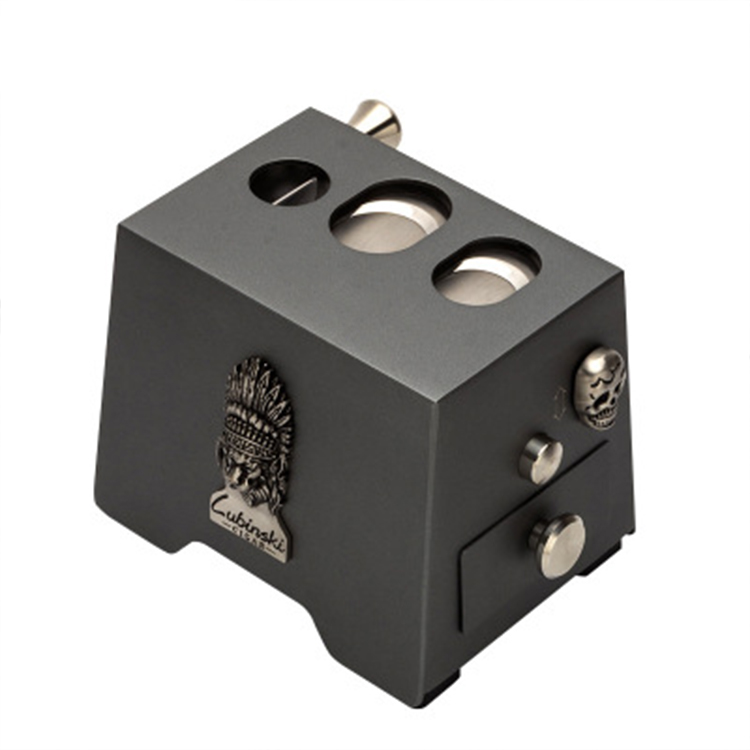 Гильотинные ножницы с тремя ножницами и круглой головкой, острые лезвия карманного размера, классический удобный резак для сигар