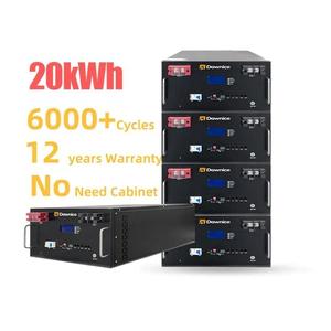 51.2V 30-40KW Stackable IP65 Hybrid Grid CAN Lithium <b>Battery</b> Energy Storage 400Ah 20KWh LiFePO4 Solar All-In-One - Product Image 4