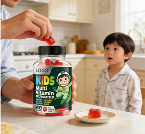 60 Gomitas Multivitamínicas de Fresa para Niños |   Suplemento Dietético para el Sistema Inmunológico y el Cuidado Diario del Bienestar Nutricional - Product Image 4