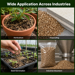 Vermiculite expansée à faible teneur <span class=keywords><strong>en</strong></span> impuretés, granulométrie uniforme 2-4 mm, <span class=keywords><strong>en</strong></span> vrac, respirante, améliore la qualité du sol pour les grossistes agricoles - Product Image 5