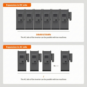 ระบบจัดเก็บพลังงาน LITHTECH 30kW 60kW 61kWh 112kWh 60kwh 100kwh MPPT พร้อมตู้แบตเตอรี่แบบ All-in-One สำหรับเชิงพาณิชย์และอุตสาหกรรม ESS - Product Image 3