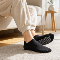 Chaussettes de sport respirantes personnalisées avec logo pour hommes, femmes et unisexe, idéales pour le yoga et le pilates