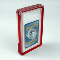 Protecteur magnétique en acrylique pour cartes gradées PSA, boîte de présentation anti-UV avec couvercle magnétique, protection pour cartes PSA BGS CGC
