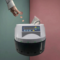La machine de comptage et de tri de pièces C560 trie efficacement les devises comme USD EUR RON SGD PLN KRW UYU COP ARS