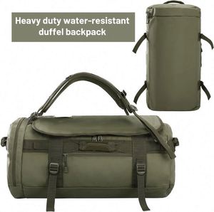 Free Sample Custom Carbon Lined Polyester Smell Proof <b>Duffle</b> <b>Bag</b> Backpack with Zipper Closure <b>Large</b> Capacity - Product Image 5