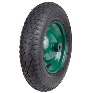 New Market Pneumatic Wheel Inflated <strong>Tyre</strong> Tube Wheel with Metal Steel Rim Brouette De Roue Pneu for Market <strong>Wheelbarrow</strong> - Product Image 1