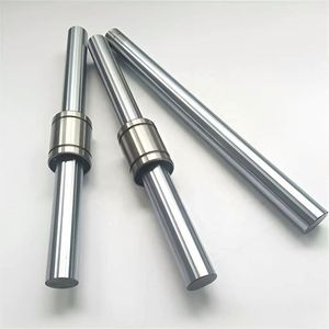 High Precision Chrome Plated Solid Shaft Hydraulic Cylinder Gear Hard Chrome Plated Piston <b>Rod</b> Motor Bearing HRC55-60 Hardened - Product Image 6
