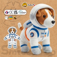 Boneka Anjing Astronot Kustom |   Kain Aman dan Tidak Beracun |   Bersertifikat CE & UKCA |   Maskot Merek yang Dapat Disesuaikan dalam Bentuk Boneka