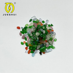 JUESHUI Galets polis aux couleurs vives 3-8mm, gravier décoratif pour <span class=keywords><strong>aquarium</strong></span>, pierres arc-en-ciel pour le fond de l'<span class=keywords><strong>aquarium</strong></span> - Product Image 6