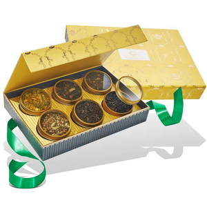 Caja de regalo de embalaje de té de lujo, Logo personalizado impreso, papel de embalaje de té con cierre magnético - Product Image 1