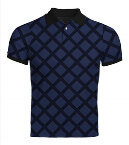 Prezzo diretto della fabbrica degli uomini all'ingrosso stampa camicia da uomo Polo con Logo personalizzato - Product Image 3