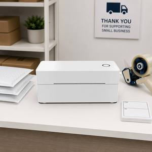 Stampante di Etichette Termica Diretta Versatile Compatibile con Carta in Rotolo Fanfold, Stampa 203Dpi 160mm/<span class=keywords><strong>s</strong></span> per Sistemi POS Windows e Mac - Product Image 5