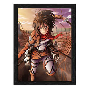 Catalogue 4 Images lenticulaires 3D personnalisées d'anime, affiche d'anime avec effet <span class=keywords><strong>de</strong></span> retournement 3D - Product Image 5