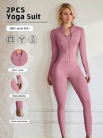 Vêtements de sport pour la course à pied, veste de sport à manches longues, pantalon de cyclisme et de randonnée, pantalon de fitness qui serre les fesses
