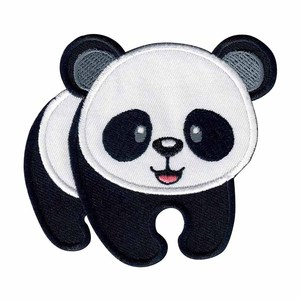 Orman dünya sevimli karikatür Anime hayvan yama demir on özel 3d hayvan nakış yamalar için giyim - Product Image 4