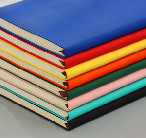 Cuaderno de escritura de cuero PU duradero 120 GSM encuadernación cosida de papel libre de ácido perfecto para regalos promocionales corporativos - Product Image 1