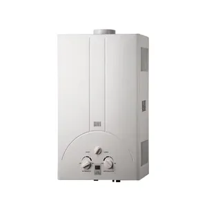 Custom white water heater Black silver red household gas boiler water heater wholesale 220V/110V power supply 3 volt battery