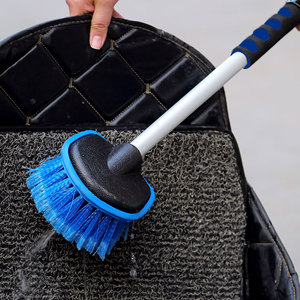 Brosse de roue à long manche pour roue en alliage de voiture et outil de lavage de brosse de <span class=keywords><strong>jante</strong></span> et de pneu pour brosses de lavage de voiture - Product Image 3