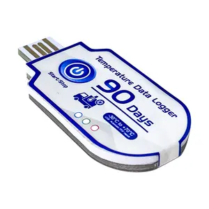 Sigmawit 30000 Capacidade Corrente Fria Uso Gravadores Temperatura Aquisição Dados USB Relatório PDF Registradores de dados descartáveis