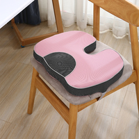 Nouveau Design Coussin de Siège Orthopédique Antidérapant Coccyx Fauteuil Roulant Chaise de Voiture Mousse à Mémoire Chaise de Bureau Soulagement de la Douleur Stock Tissé