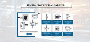 50N 100N 5000N 1t 2t Sensor de tensão de aço inoxidável Forçado Sensor Inline <span class=keywords><strong>Load</strong></span> Cell 0,02% Precisão 4-Wire sinal elétrico para - Product Image 2