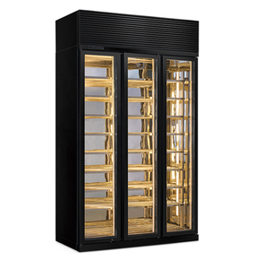 Température constante réglable personnalisation vin mur affichage comptoir de stockage armoire à vin <span class=keywords><strong>vitrine</strong></span> réfrigérée - Product Image 1