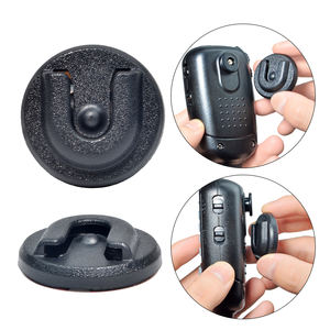 Support de micro pour haut-parleur d'épaule Radio CB amateur avec dos adhésif, support de microphone pour <span class=keywords><strong>Alinco</strong></span>, Anytone, Bao-Feng, Kenwood etc. - Product Image 2