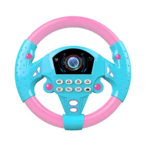 Jinming Elektrische Baby Speelgoed Met Geluid Kinderen Muzikale Educatie Simuleren Rijden Auto Stuur Speelgoed