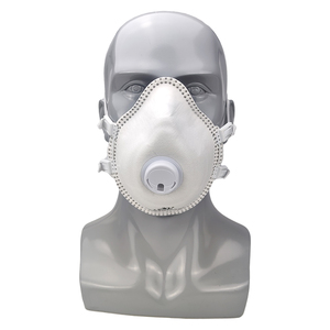 Respirador FFP3 NR con Certificación CE, Forma de Copa, Respiración EN149, Mascarilla Desechable, Protección Industrial con Válvula de <span class=keywords><strong>Exhalación</strong></span> - Product Image 6