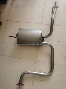 Système d'échappement direct d'usine, silencieux, silencieux d'échappement intermédiaire pour Daewoo Matiz pour Chery <span class=keywords><strong>QQ</strong></span> 308 311, tuyau d'échappement - Product Image 3