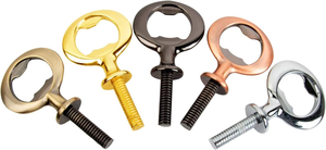 Ouvre-bouteille <span class=keywords><strong>Kit</strong></span> de projet de quincaillerie pour le tournage du bois bricolage artisanat en alliage de Zinc bricolage bière raisin vin écrou longue tige ouvre-bouteille en métal - Product Image 3