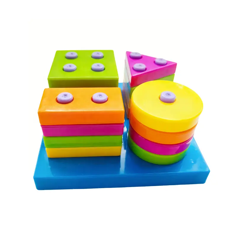 Montessori đồ chơi cho 1 2 3 năm cũ chàng trai cô gái giáo dục hình dạng SORTER đồ chơi Nhựa Phân Loại Xếp Chồng Đồ chơi cho trẻ mới biết đi