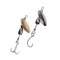 MAXSEN Leurres Métalliques Spinnerbaits 3.2g/4.8g en Tungstène pour la Pêche à la Truite, à la Perche, Leurres Spinner, Cuillères, Wobblers, Matériel de Pêche au Silure