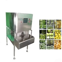Industriële Sinaasappel Peer Citroen Persimmon Draak Fruit Mango Slice Snijmachine Dunschiller Gesneden Schil Machine