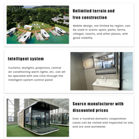 Camping Préfabriqué Conteneur Pdl Navire Maison Mobile Espace Capsule Maison