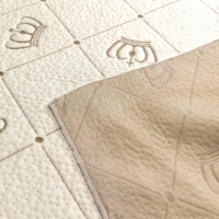 Tissu d'ameublement en jacquard tricoté, ignifuge, résistant à l'eau, certifié OEKO-TEX, 100% polyester, 320 g/m², prix usine Chine