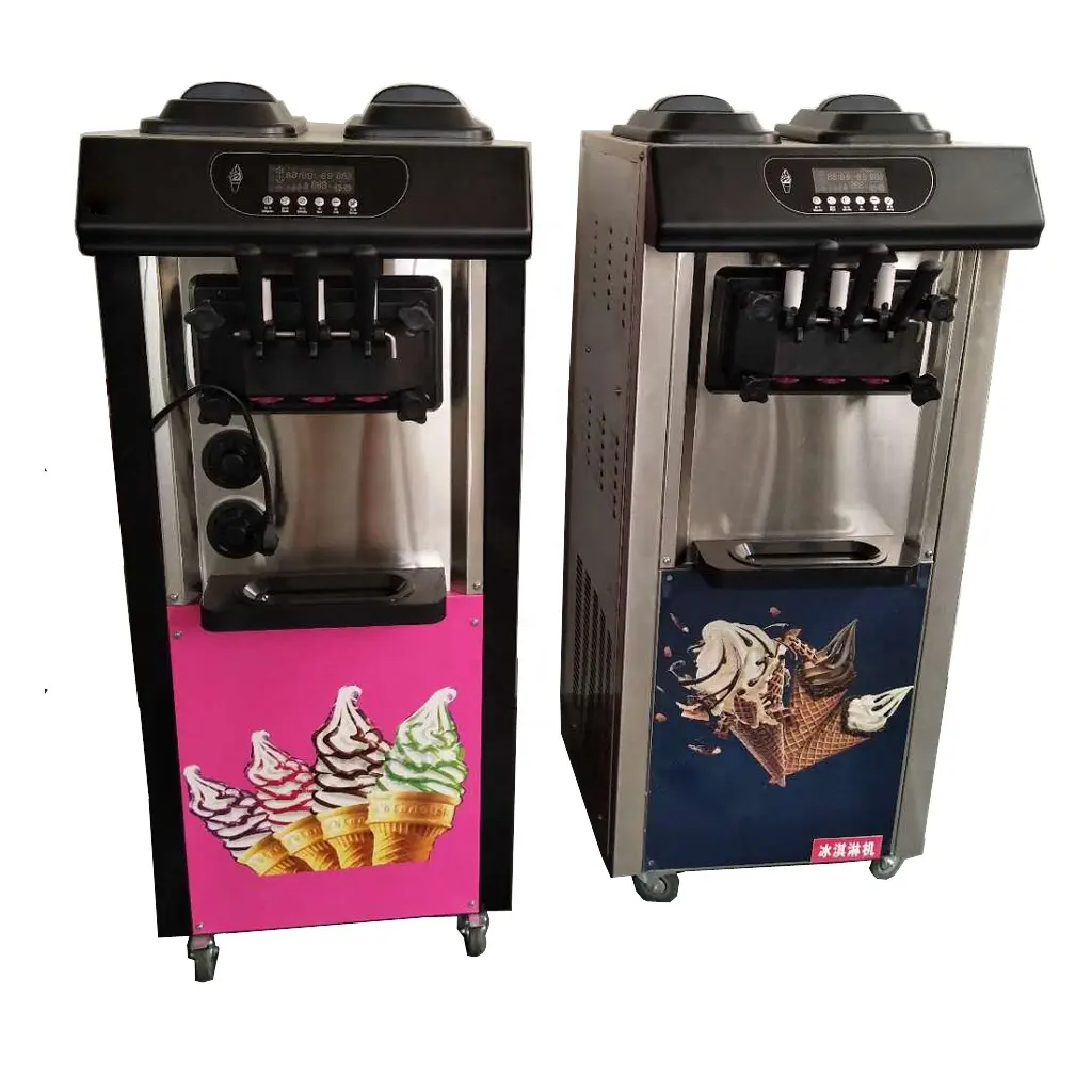 25 लीटर वाणिज्यिक नरम आइसक्रीम मशीन